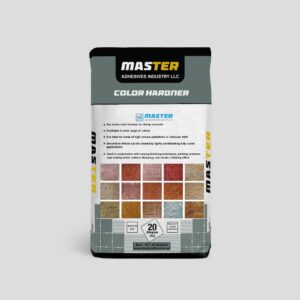 Master Color Hardener for Stamp Concrete